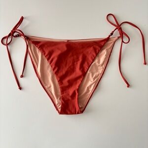 J. Crew Tie-Side Bikini Bottom, size XL